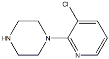 1-(3-CHLORO-2-PYRIDYL)PIPERAZINE Structure