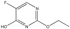 2-ETHOXY-5-FLUORO-4-HYDROXY PYRIMIDINE,97% 化学構造式