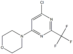 4-(6-CHLORO-2-TRIFLUOROMETHYLPYRIMIDIN-4-YL)MORPHOLINE, 95+%|