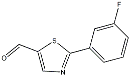  2-(3-FLUOROPHENYL)THIAZOLE-5-CARBALDEHYDE, 95+%