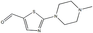 2-(4-METHYL-1-PIPERAZINO)THIAZOLE-5-CARBOXALDEHYDE Structure