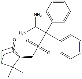 (S)-(+)-CAMPHORSULPHONYL-(1S,2S) DIPHENYL ETHANE DIAMINE, 98%, EE 99% 结构式