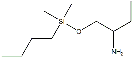 2-AMINO-1-(BUTYLDIMETHYLSILOXY)BUTANE 98% 结构式