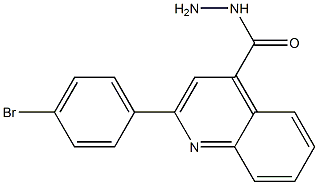 2-(4-BROMOPHENYL)QUINOLINE-4-CARBOHYDRAZIDE