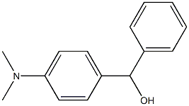4-(DIMETHYLAMINO)BENZHYDROL 97% 结构式