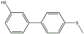 3-(4-METHYLTHIOPHENYL)THIOPHENOL 96% Structure