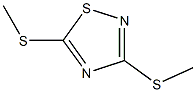 3,5-BIS(METHYLTHIO)-1,2,4-THIADIAZOLE Structure