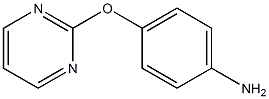 4-(PYRIMIDIN-2-YLOXY)PHENYLAMINE, 95+% 结构式