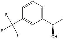 (1R)-1-[3-(TRIFLUOROMETHYL)PHENYL]ETHANOL Struktur