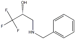 (R )-3-Benzylamino-1,1,1-trifluoro-propan-2-ol 化学構造式