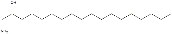 1-Amino-octadecan-2-ol Structure