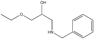 1-Benzylamino-3-ethoxy-propan-2-ol Structure