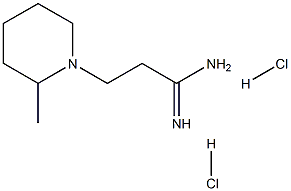 3-(2-Methyl-piperidin-1-yl)-propionamidine 2HCl Structure
