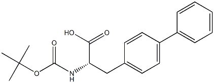 N-BOC-4-PHENYL-PHENYLALANINE 结构式