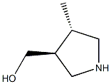 ((3S,4S)-4-methylpyrrolidin-3-yl)methanol Structure