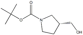 (R)-1-BOC-3-(HYDROXYMETHYL) PYRROLIDINE,,结构式