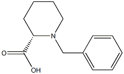 (S)-N-BENZYL-PIPERIDINE-2-CARBOXYLIC ACID 结构式