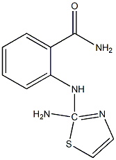 2-AMINO, N-(2-AMINOTHIAZOLE )BENZAMIDE 结构式