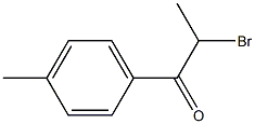 2-Bromo-1-p-tolyl-propan-1-one Struktur