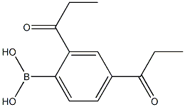 4-(Diethylcarbonyl)Phenylboronic Acid,,结构式