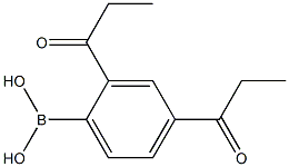 4-(Diethylcarbonyl)Phenylboronic Acid Structure