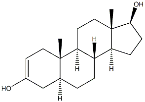 5alpha-Androsten-3beta,17beta-diol 化学構造式