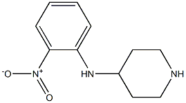 4-(2-NITROANILINO)PIPERIDINE Structure