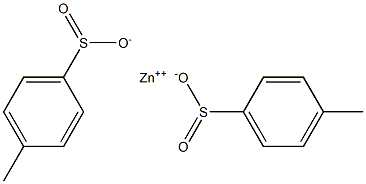 ZINC P-TOLUENESULPHINATE 结构式