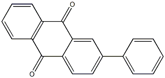 2-PHENYLANTHRAQUINONE 化学構造式