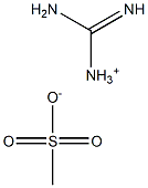 GUANADINIUMMETHANESULFONATE Structure