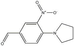 3-NITRO-4-PYRROLIDINOBENZALDEHYDE 结构式