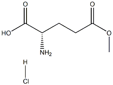 GLUTAMIC ACID-5-METHYL ESTER HYDROCHLORIDE Structure