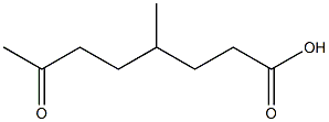 7-KETO-4-METHYLOCTANOIC ACID Structure