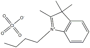 2,3,3-TRIMETHYL-1-N-BUTYLINDOLIUM PERCHLORATE,,结构式