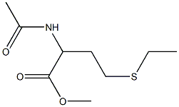 N-ACETYL-DL-ETHIONINE METHYL ESTER Structure
