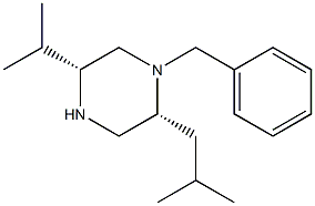 1-BENZYL-2(R)-ISOBUTYL-5(R)-ISOPROPYL-PIPERAZINE