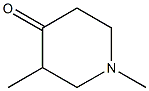 1,3-Dimethyl-piperidine-4-one Struktur