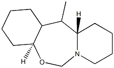 (4As,11As)-12-Methyldodecahydropyrido[1,2-C][1,3]Benzoxazepine Struktur