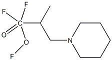 1,1,1-Trifluoro-2-(Piperidinylmethyl)Propionic Acid,,结构式