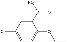 2-ethoxy-5-chlorophenylboronic acid Structure