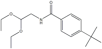 4-Tert-Butyl-N-(2,2-Diethoxyethyl)Benzamide,,结构式