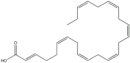 2(E),6(Z),9(Z),12(Z),15(Z),18(Z),21(Z)-TETRACOSAHEPTAENOIC ACID,1312442-34-4,结构式