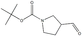 1-BOC-3-FORMY PYRROLIDINE 化学構造式