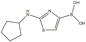  2-CYCLOPENTYLAMINOTHIAZOLE-4-BORONIC ACID