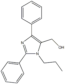 (2,4-DIPHENYL-1-PROPYL-1H-IMIDAZOL-5-YL)METHANOL Struktur