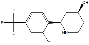  (2R,4S)-2-[2-FLUORO-4-(TRIFLUOROMETHYL)PHENYL]PIPERIDIN-4-OL