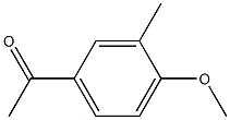 1-(4-METHOXY-3-METHYL-PHENYL)-ETHANONE Structure