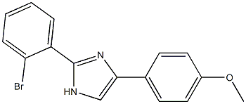 2-(2-BROMOPHENYL)-4-(4-METHOXYPHENYL)-1H-IMIDAZOLE Structure