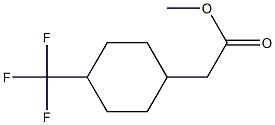 METHYL [4-(TRIFLUOROMETHYL)CYCLOHEXYL]ACETATE,,结构式