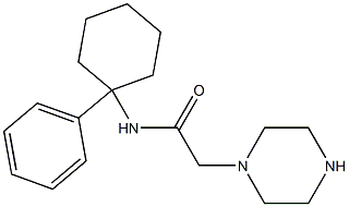 N-(1-PHENYLCYCLOHEXYL)-2-PIPERAZIN-1-YLACETAMIDE